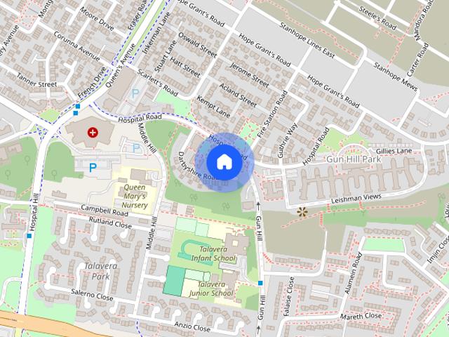 House for rent in Gun Hill Park, Aldershot