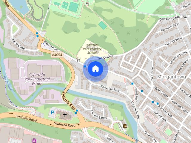 House for rent in Park, Merthyr Tydfil