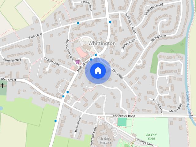 House for rent in Whittington, Lichfield