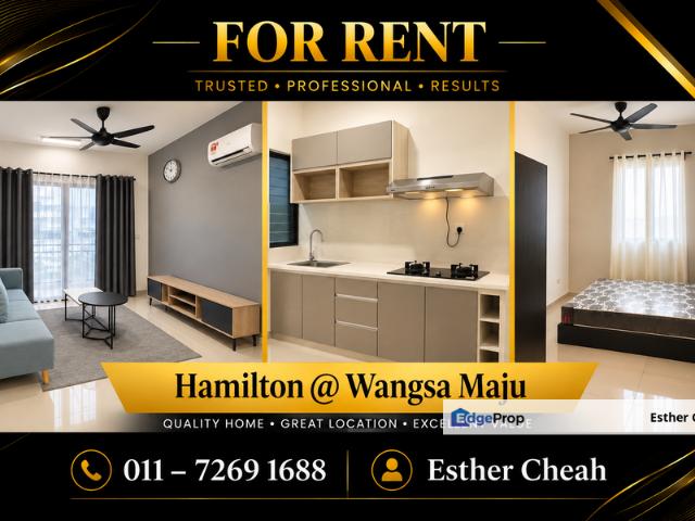 Condominium for rent in Wangsa Maju, Kuala Lumpur