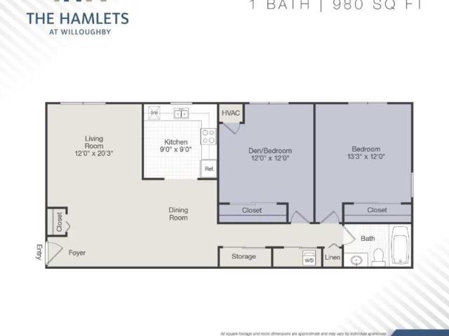Apartment for rent in Willoughby, Lake County