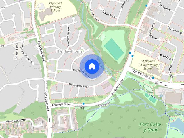 House for rent in The Hawthorns, Cardiff