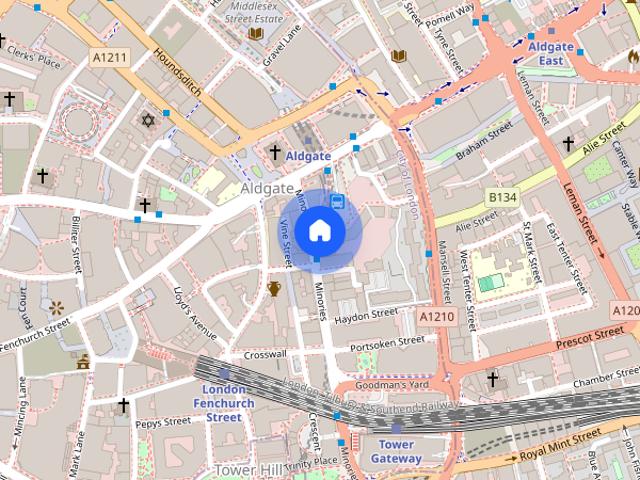 Apartment for rent in Aldgate, Lyons