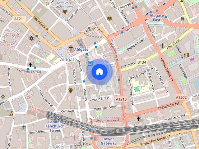 Apartment for rent in Aldgate, Greater London