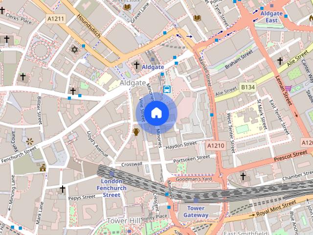 Apartment for rent in Aldgate, Lyons