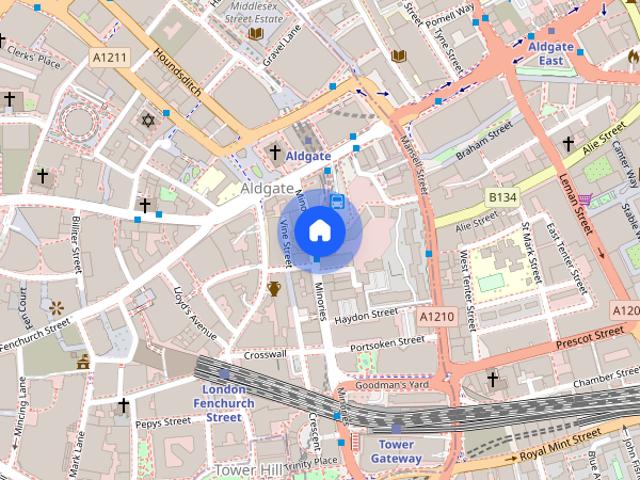 Apartment for rent in Aldgate, Lyons