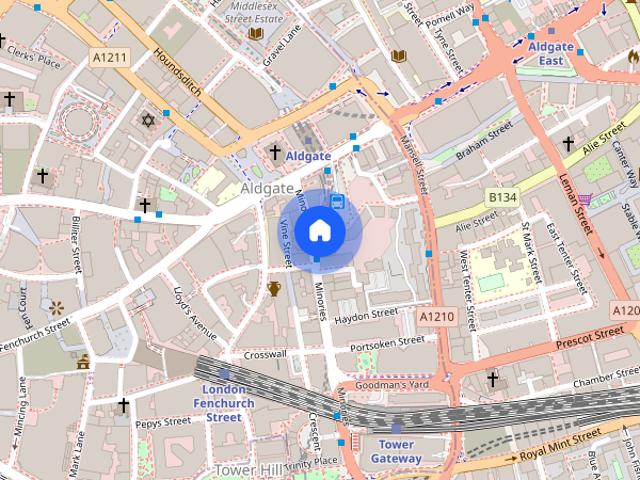 Apartment for rent in Aldgate, Lyons