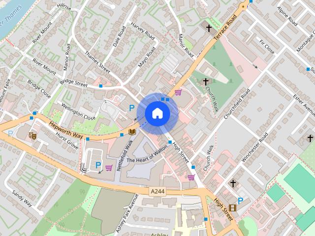 Apartment for rent in Blackhills, Surrey