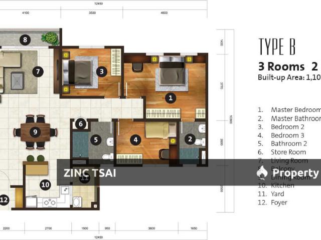 Condominium for rent in Kepong, Kuala Lumpur
