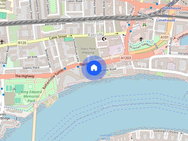 Apartment for rent in Ratcliffe, Greater London
