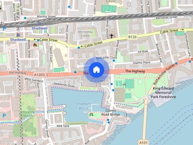 Apartment for rent in Ratcliffe, Shadwell