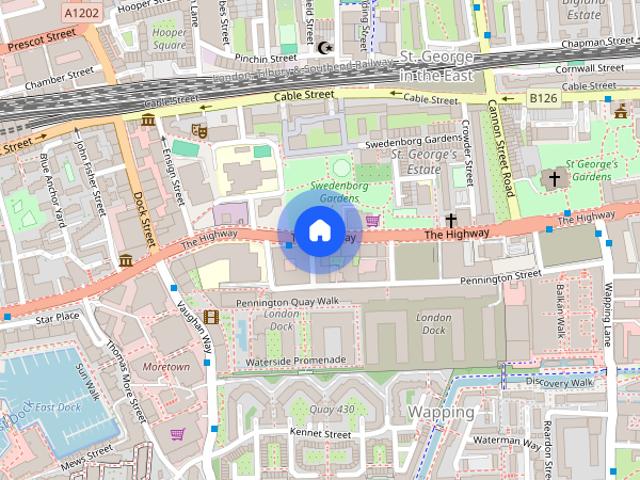 Apartment for rent in St. George in the East, Greater London