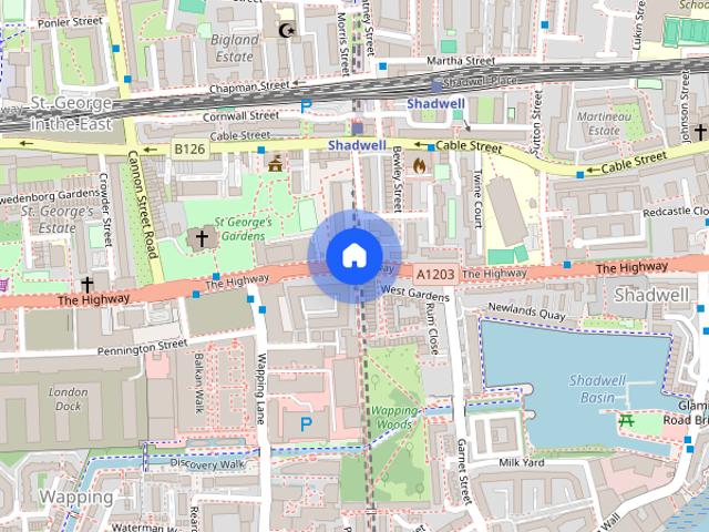 Apartment for rent in St. George in the East, Wapping