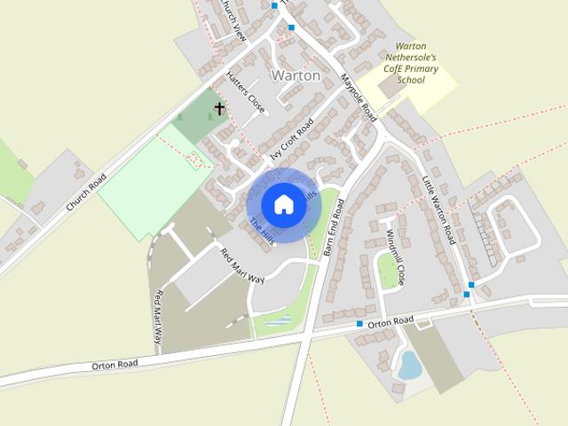 House for rent in Polesworth CP, Gun Hill