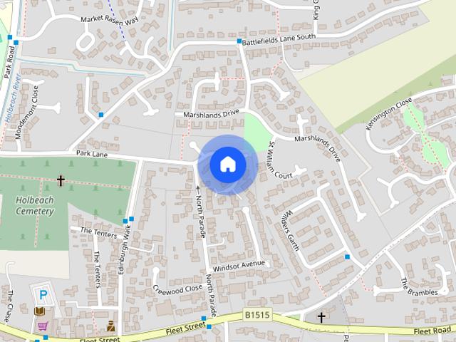 House for rent in Holbeach CP, Gosberton Clough