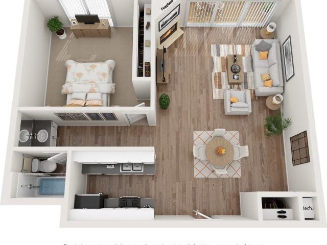 Apartment for rent in Canoga Park, California