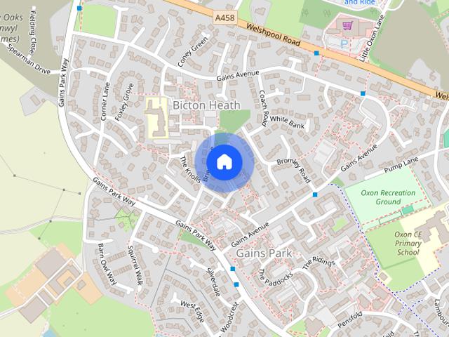 House for rent in Bicton Heath, Shrewsbury