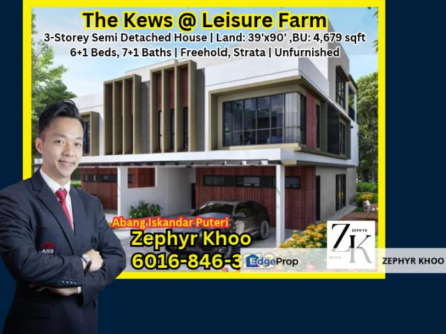 House for sale in Leisure Farm, Iskandar Puteri