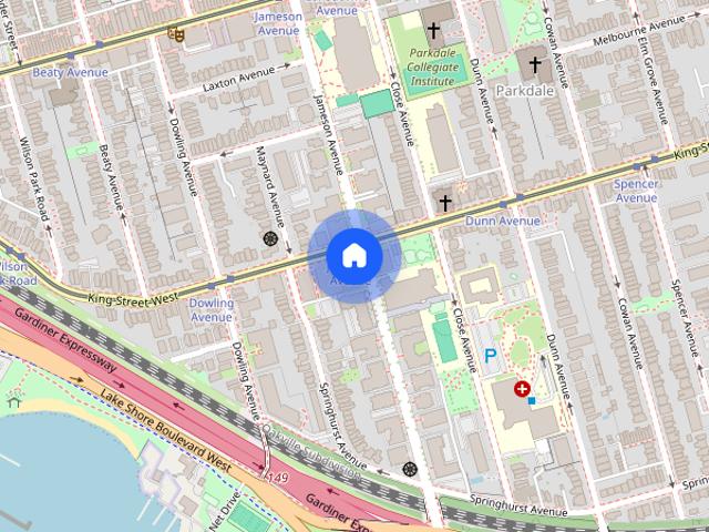 Apartment for rent in South Parkdale, Toronto