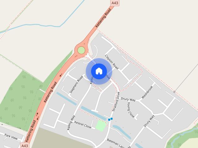 House for rent in Overstone