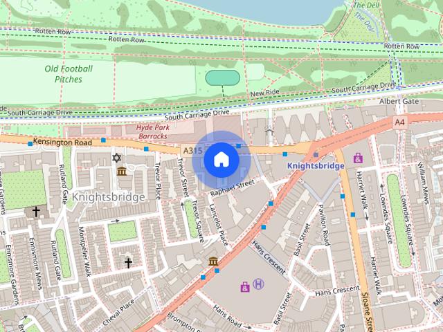 Apartment for rent in Knightsbridge, Greater London