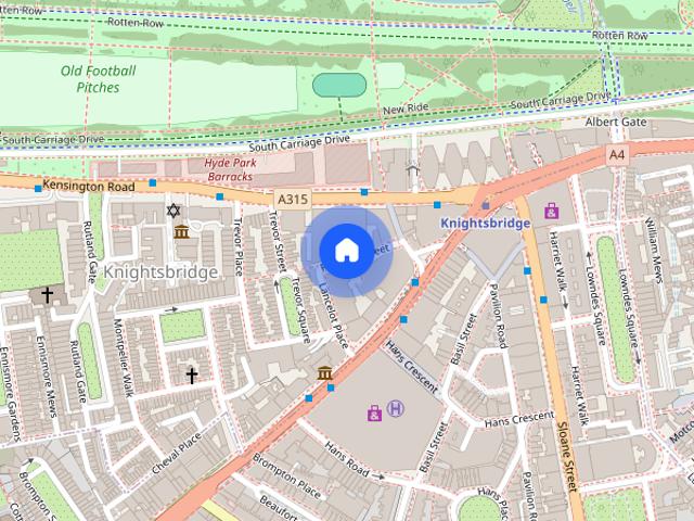 Apartment for rent in Knightsbridge, Greater London