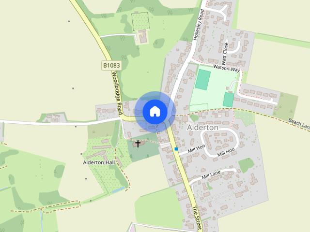 House for rent in Alderton, Eastbridge
