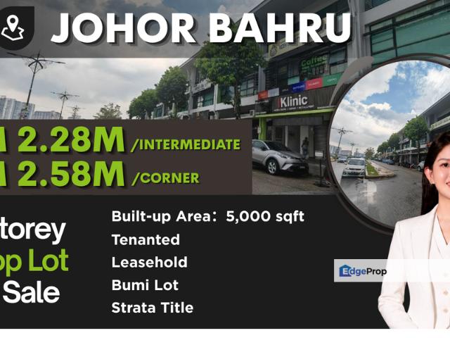 Shop for sale in Kota SouthKey, Johor Bahru