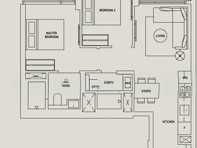 Condominium for rent in Tanjong Pagar