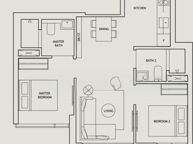 Condominium for rent in Tanjong Pagar