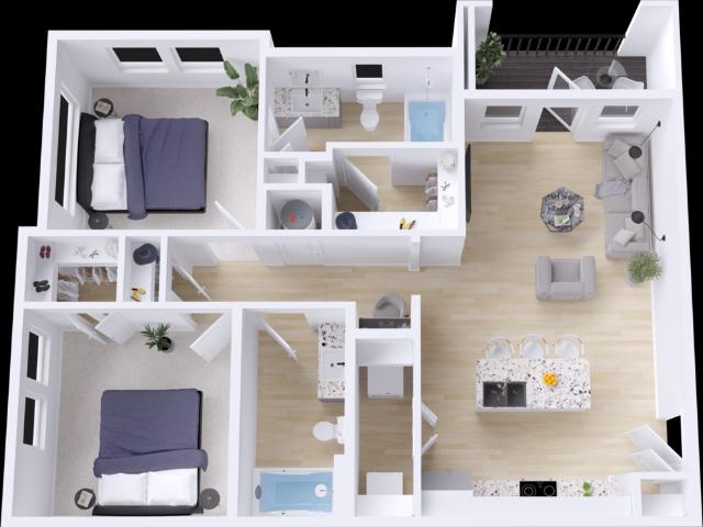 Apartment for rent in Potter, Texas