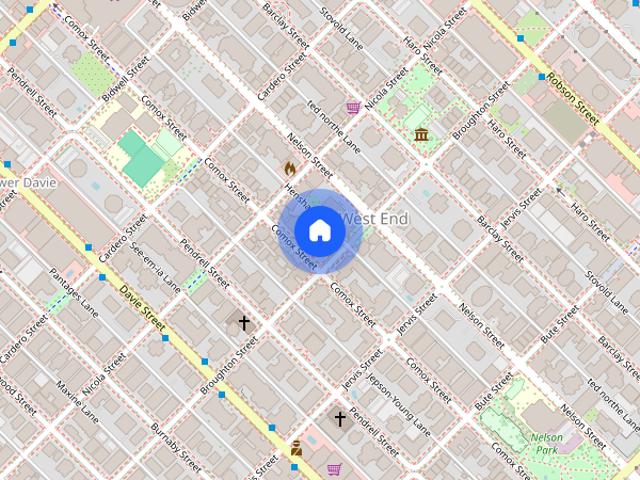 Apartment for rent in West End, Vancouver