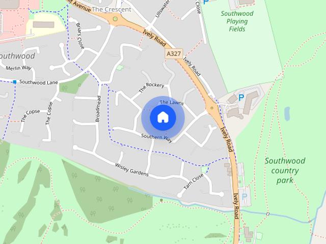 House for rent in Southwood, Rushmoor