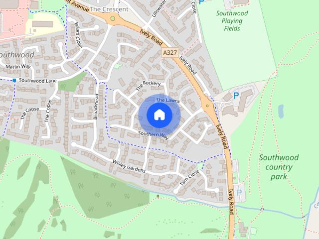 House for rent in The Crescent, Farnborough