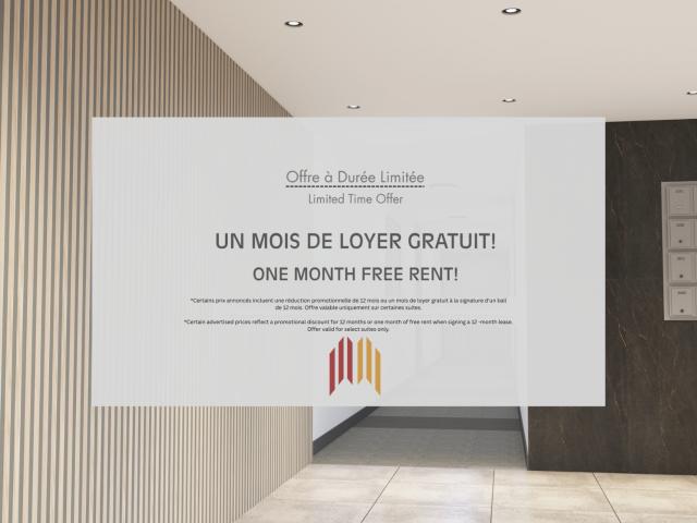 Apartment for rent in Longueuil, Quebec