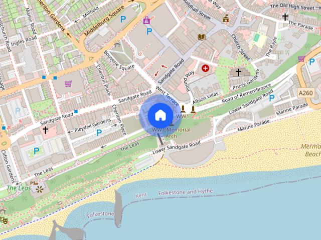 Apartment for rent in Folkestone