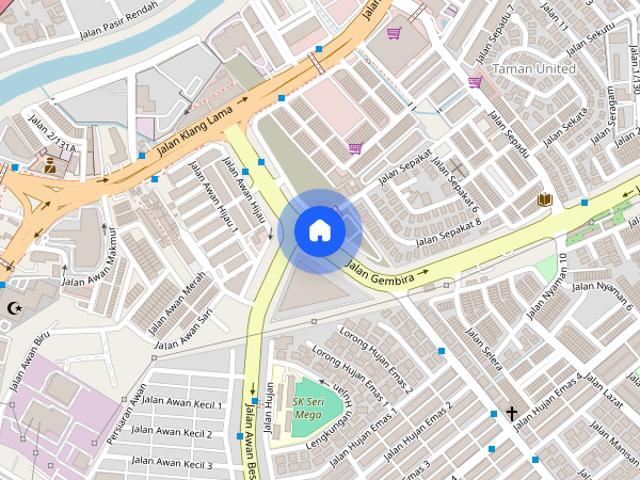 Apartment for rent in Taman OUG, Kuala Lumpur