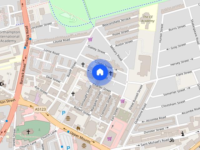 Apartment for rent in Northampton, Semilong
