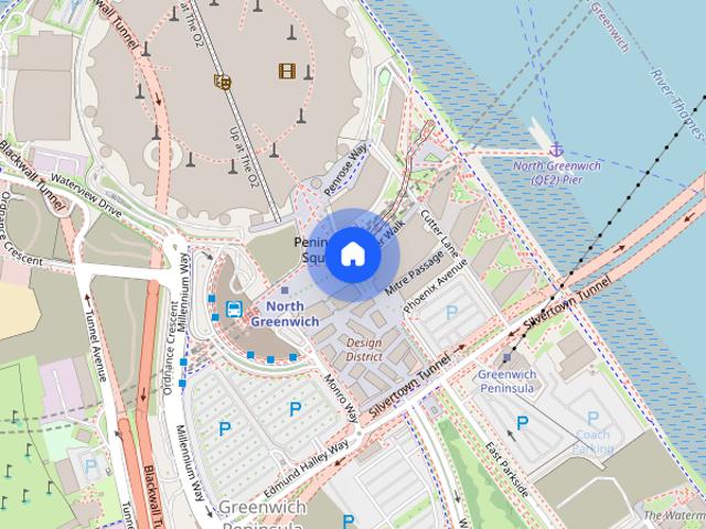 Apartment for rent in Greenwich Peninsula, Greater London