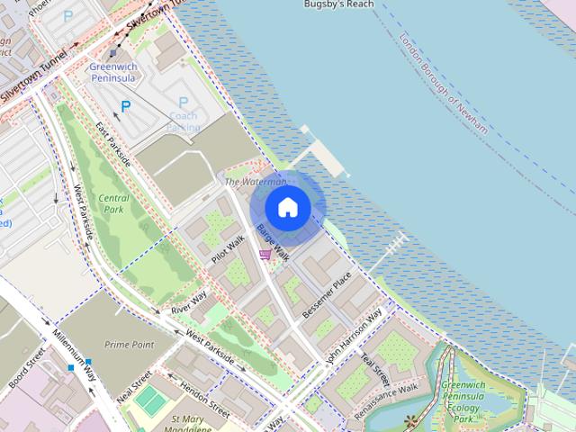 Apartment for rent in Greenwich Peninsula, Greater London