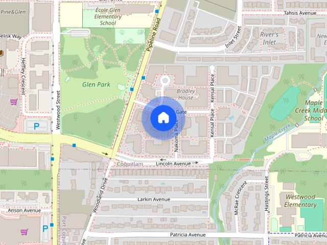 Apartment for rent in Windsor Gate, Coquitlam