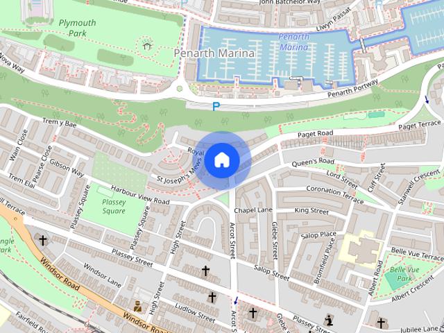 Apartment for rent in Penarth Marina, Penarth