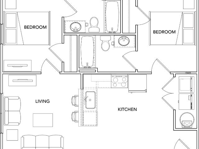 Apartment for rent in Box Springs, Georgia