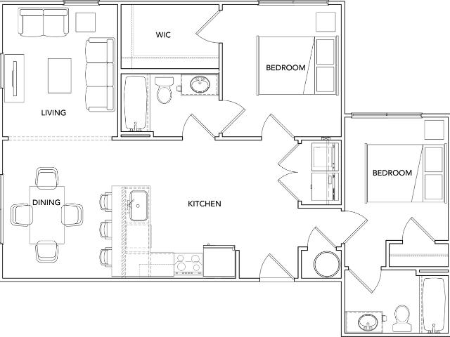 Apartment for rent in Box Springs, Georgia