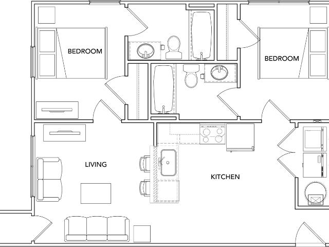 Apartment for rent in Box Springs, Georgia