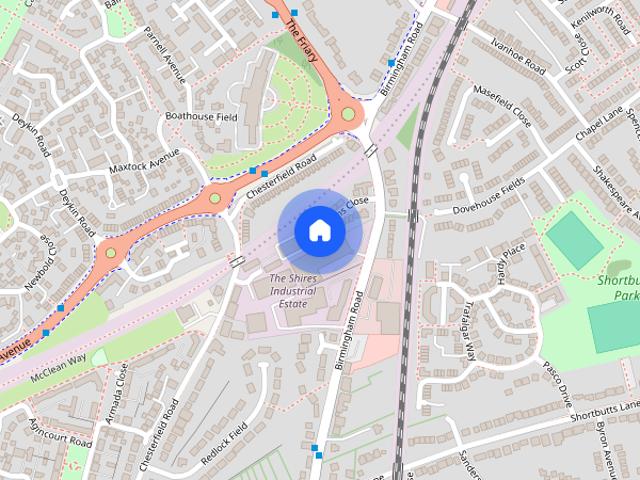 Apartment for rent in Darwin Park, Lichfield