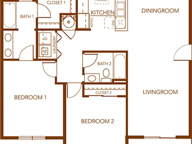 Apartment for rent in Santa Rosa, California