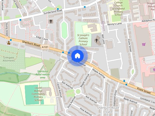 House for rent in Gilesgate, Durham