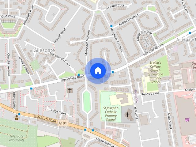 House for rent in Gilesgate, Durham