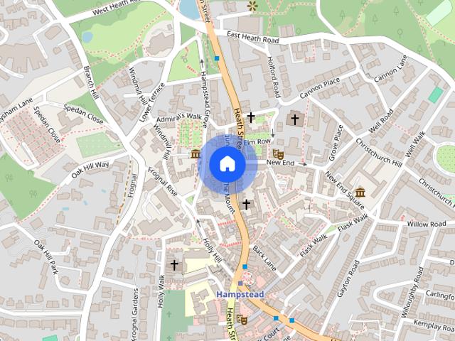 Apartment for rent in Hampstead, Belsize Park